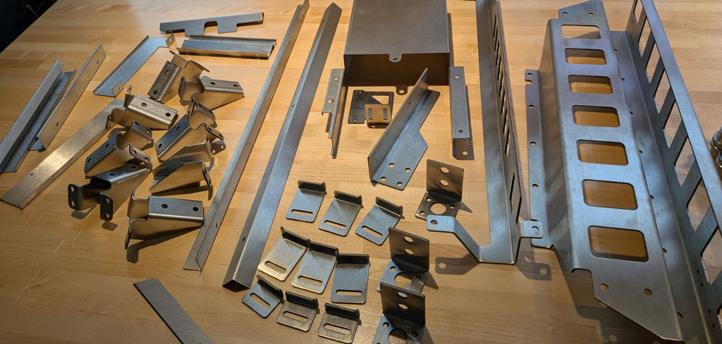 lemontart 33metal vertical CNC machining center frame kit with upgraded steel table