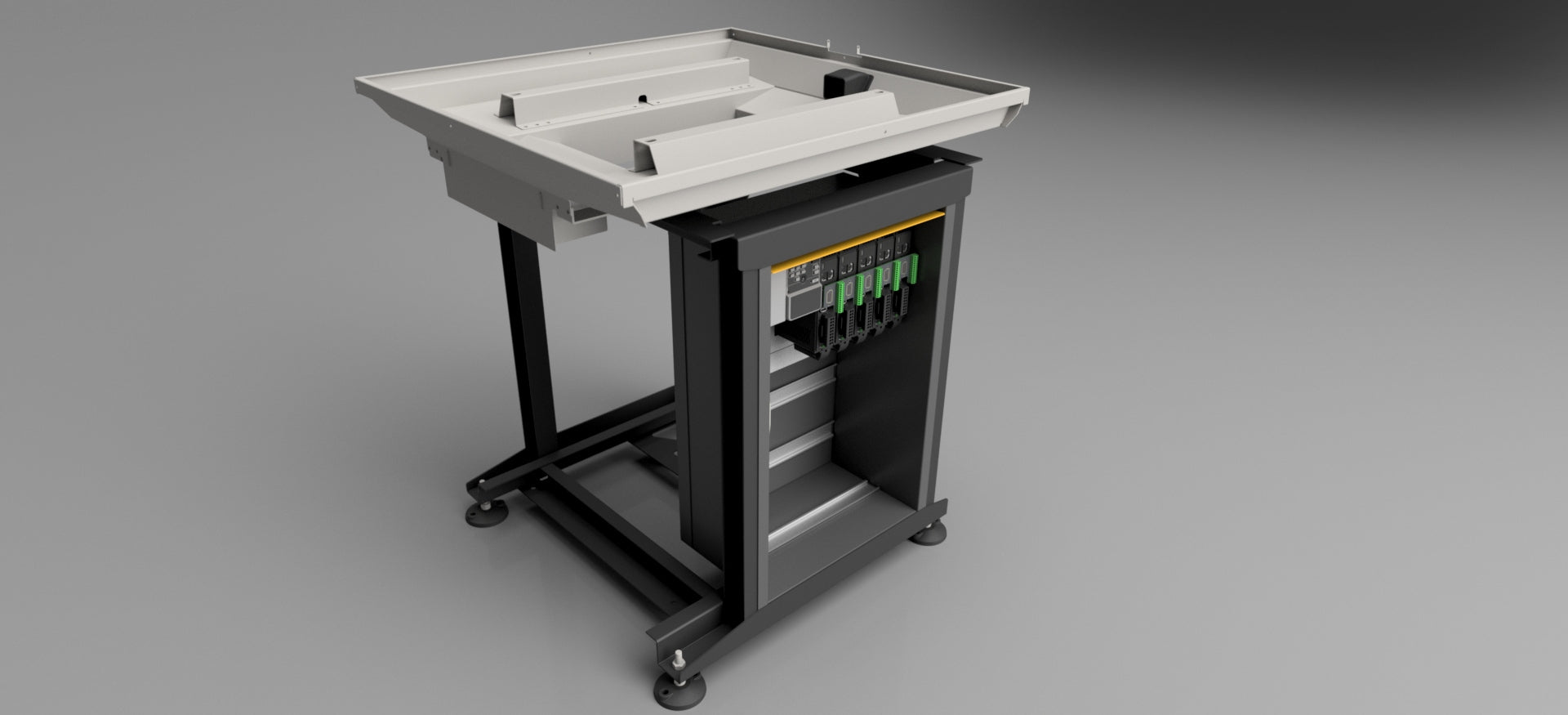 COMING SOON - lemontart 33metal vertical CNC machining center frame kit with FULL ENCLOSURE