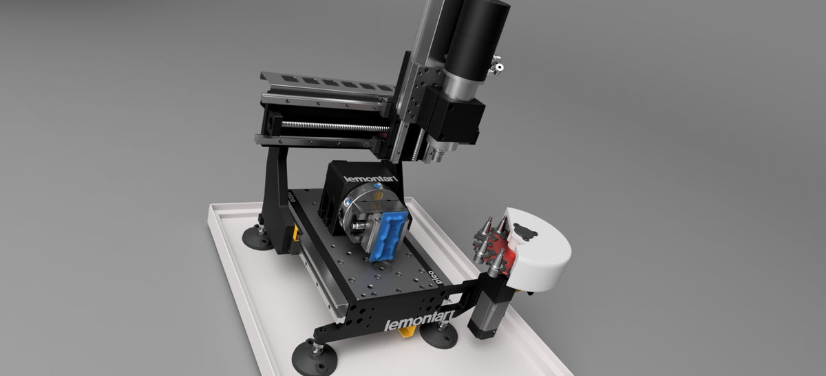 COMING SOON lemontart 24pico vertical CNC machining center frame kit