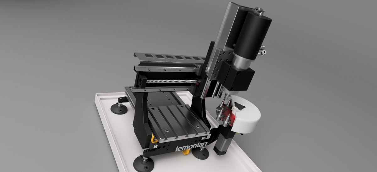 COMING SOON lemontart 24pico vertical CNC machining center frame kit