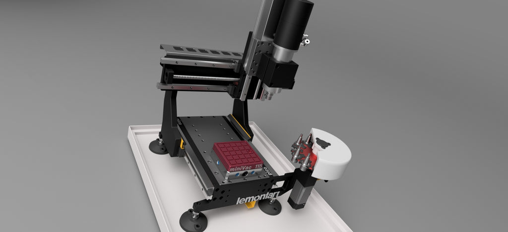 COMING SOON lemontart 24pico vertical CNC machining center frame kit