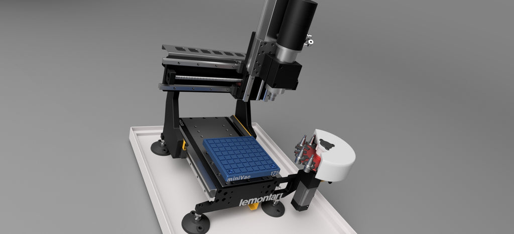 COMING SOON lemontart 24pico vertical CNC machining center frame kit