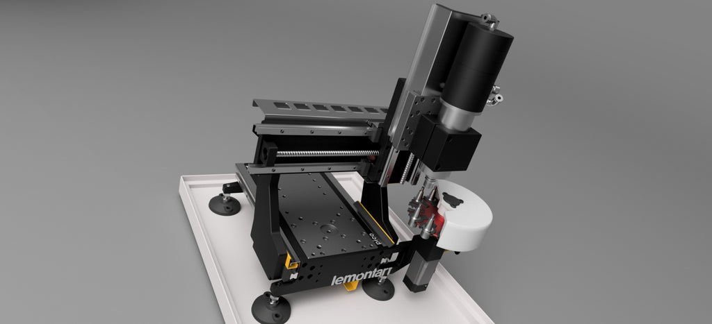 COMING SOON lemontart 24pico vertical CNC machining center frame kit