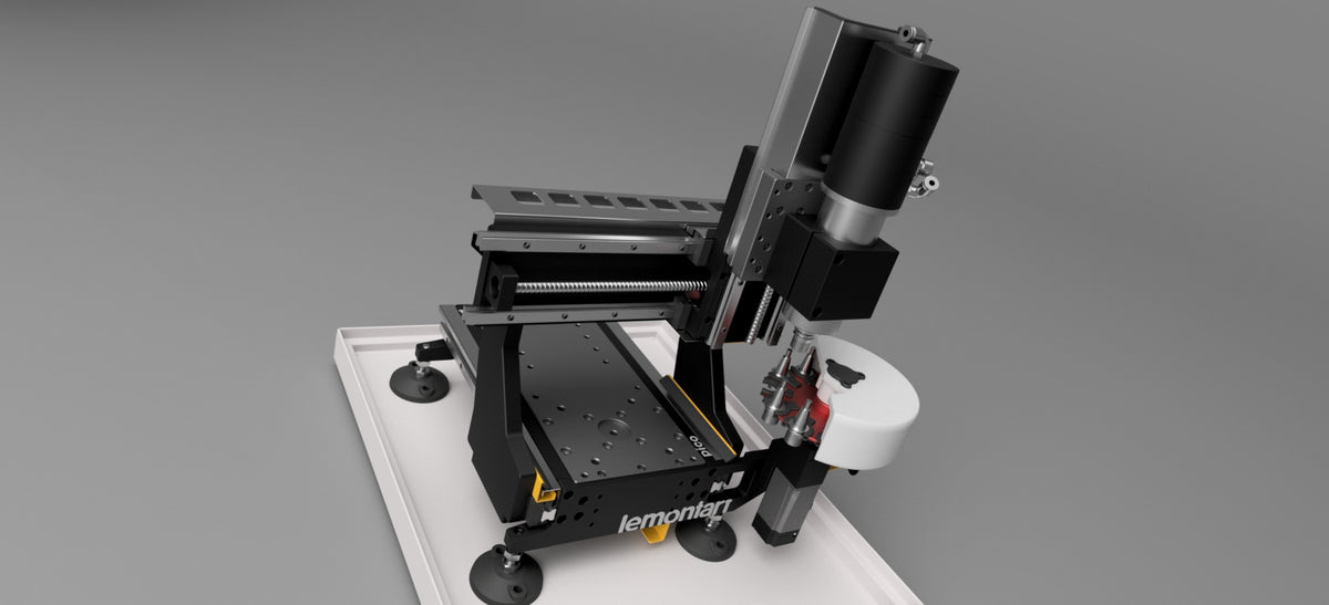 COMING SOON lemontart 24pico vertical CNC machining center frame kit