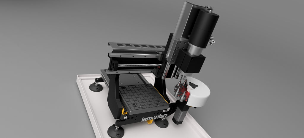 COMING SOON lemontart 24pico vertical CNC machining center frame kit