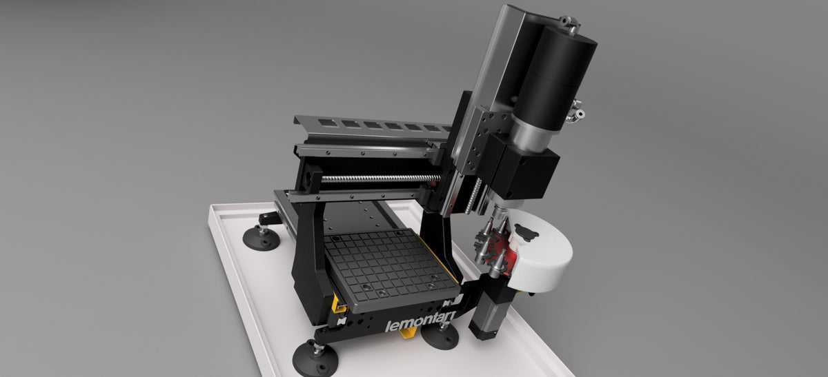 COMING SOON lemontart 24pico vertical CNC machining center frame kit