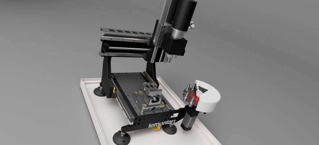 COMING SOON lemontart 24pico vertical CNC machining center frame kit