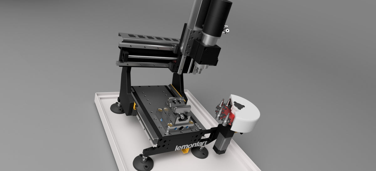 COMING SOON lemontart 24pico vertical CNC machining center frame kit