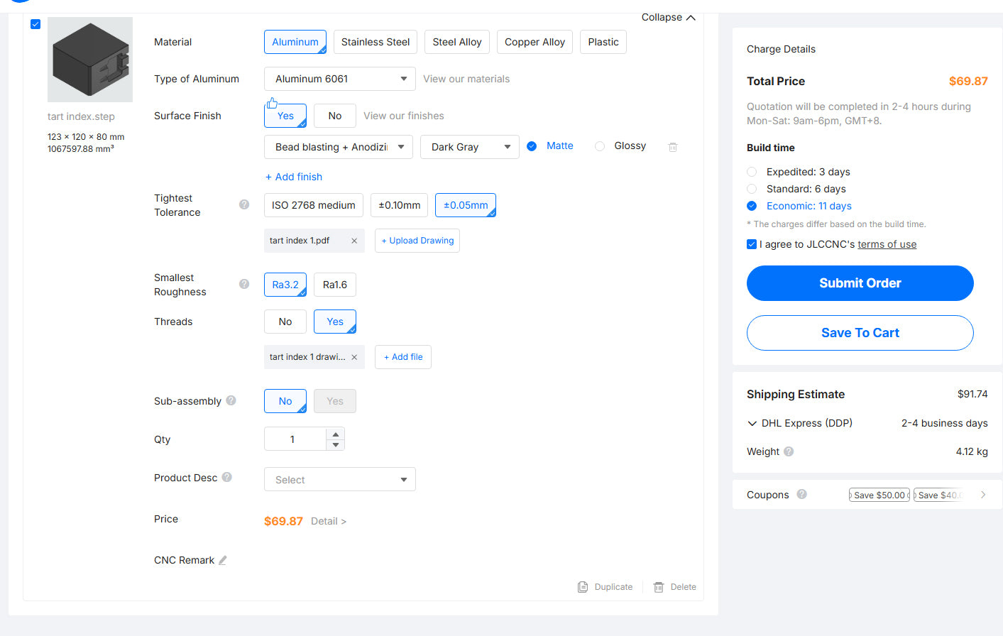 lemontart index | right angle block for lemontart 33metal and 52mm zero point